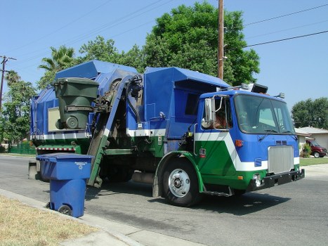 Recycling process at Commercial Waste Downham