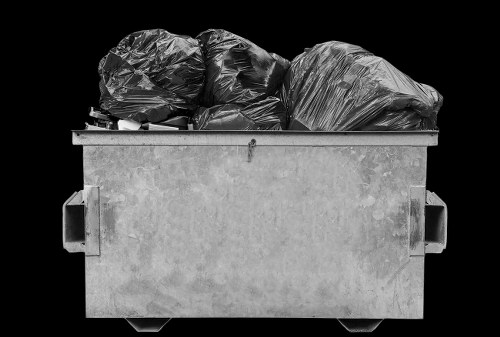 Risk assessor completing a site survey checklist